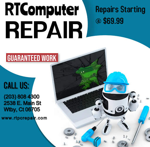 Computer Repair Service «RT Computer Repair», reviews and photos, 2538 E Main St, Waterbury, CT 06705, USA