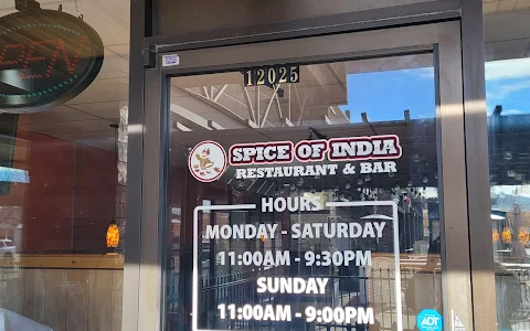 Spice Of India Restaurant and Bar image