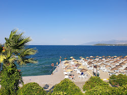 İzmir Urla Saklikoy Plaj'in fotoğrafı çok temiz temizlik seviyesi ile