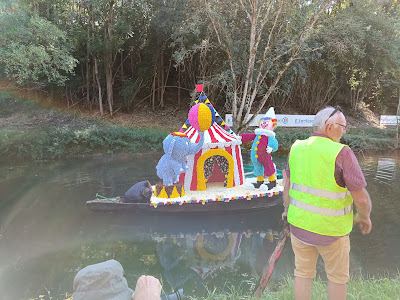 Site de la fête des bateaux fleuris (dernier de juillet) à Saint-Maxire