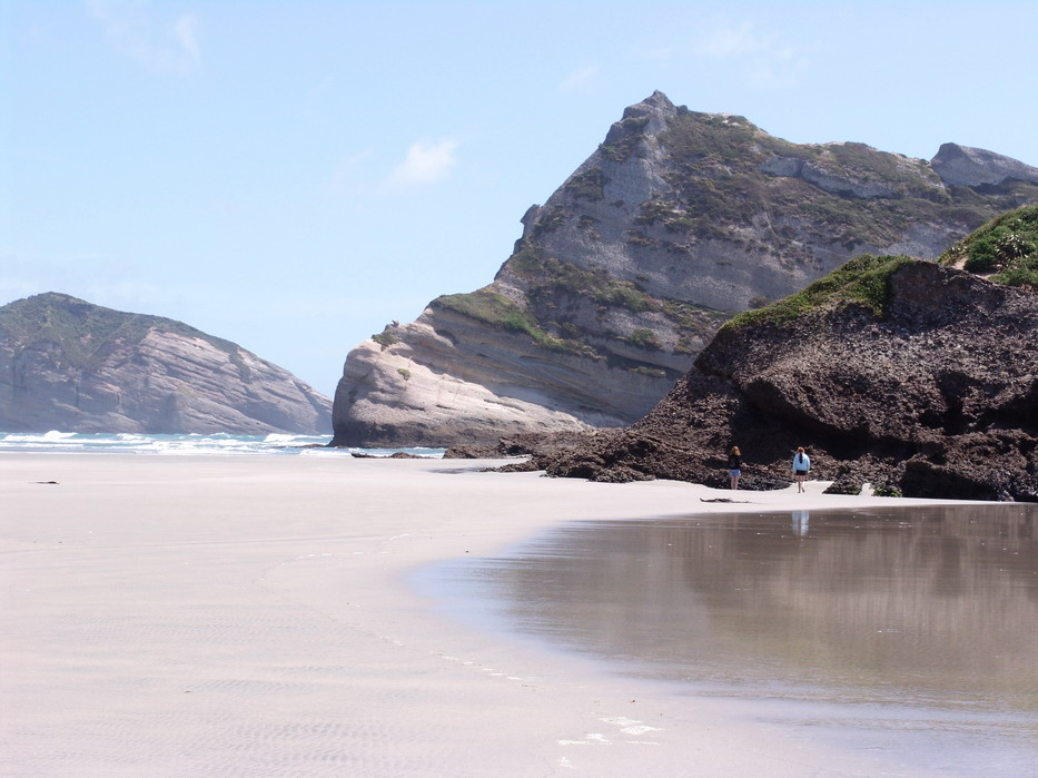 Wharariki Beach'in fotoğrafı - rahatlamayı sevenler arasında popüler bir yer