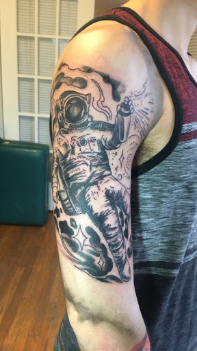 Explore cool dragon tattoo ideas, creative tattoo ideas in Milford, available at Golden Hammer Tattoo Studios