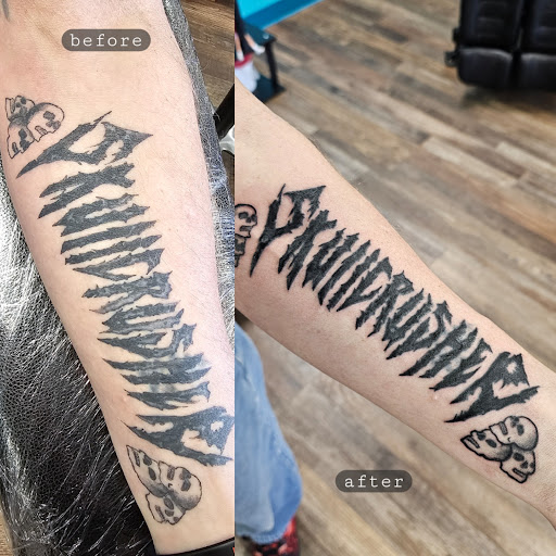 Explore nephew tattoo ideas, creative tattoo ideas in Traverse City, available at Pinups & Needles