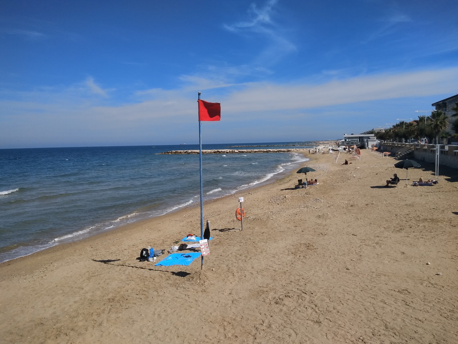 Fotografija Spiaggia di Casalbordino z svetel pesek površino
