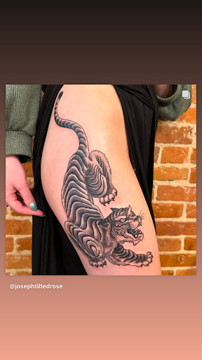 Explore focus tattoo ideas, creative tattoo ideas in Buffalo, available at The Tilted Rose Tattoo