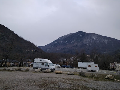 Espace de loisir du parc d'Espagne à Ax-les-Thermes