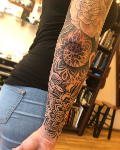 Explore voodoo doll tattoo ideas, creative tattoo ideas in Richland, available at Luna Roja tattoos