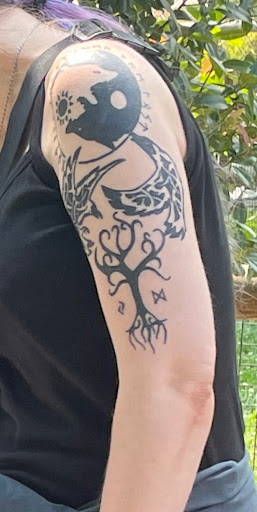 Explore silly goose tattoo ideas, creative tattoo ideas in Vinton, available at Cherry Bomb Tattoo and piercing