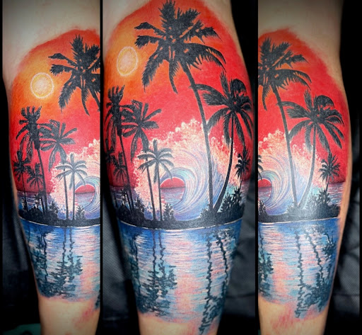 Explore dark tower tattoo ideas, creative tattoo ideas in Honolulu, available at Aloha Tattoo Waikiki Hilton Hawaiian Village Rainbow Bazaar