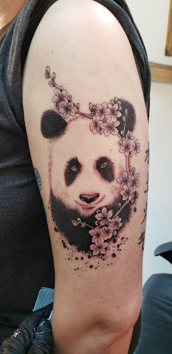 Explore ravenclaw tattoo ideas, creative tattoo ideas in Cornelia, available at Prismatic Pulse Tattoo