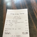 Photo n°1 de l'avis de Homayoun.a fait le 17/07/2017 à 02:05 sur le  Ding Ding Sheng à Frankfurt