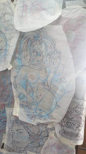 Explore godspeed tattoo ideas, creative tattoo ideas in Lakewood, available at Aces and Eights Tattoo