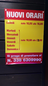 Restaurant Il Chiosco dell'Angolo à San Giovanni in Marignano (le menu)