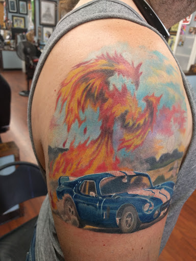 Explore flowers for tattoo ideas, creative tattoo ideas in San Diego, available at Funhouse Tattoo