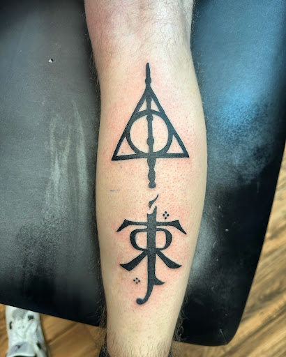 Explore da vinci tattoo ideas, creative tattoo ideas in Hudson Falls, available at ALTERED ADDICTION TATTOOS