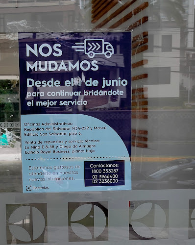 Opiniones de Electrolux en Quito - Tienda de electrodomésticos