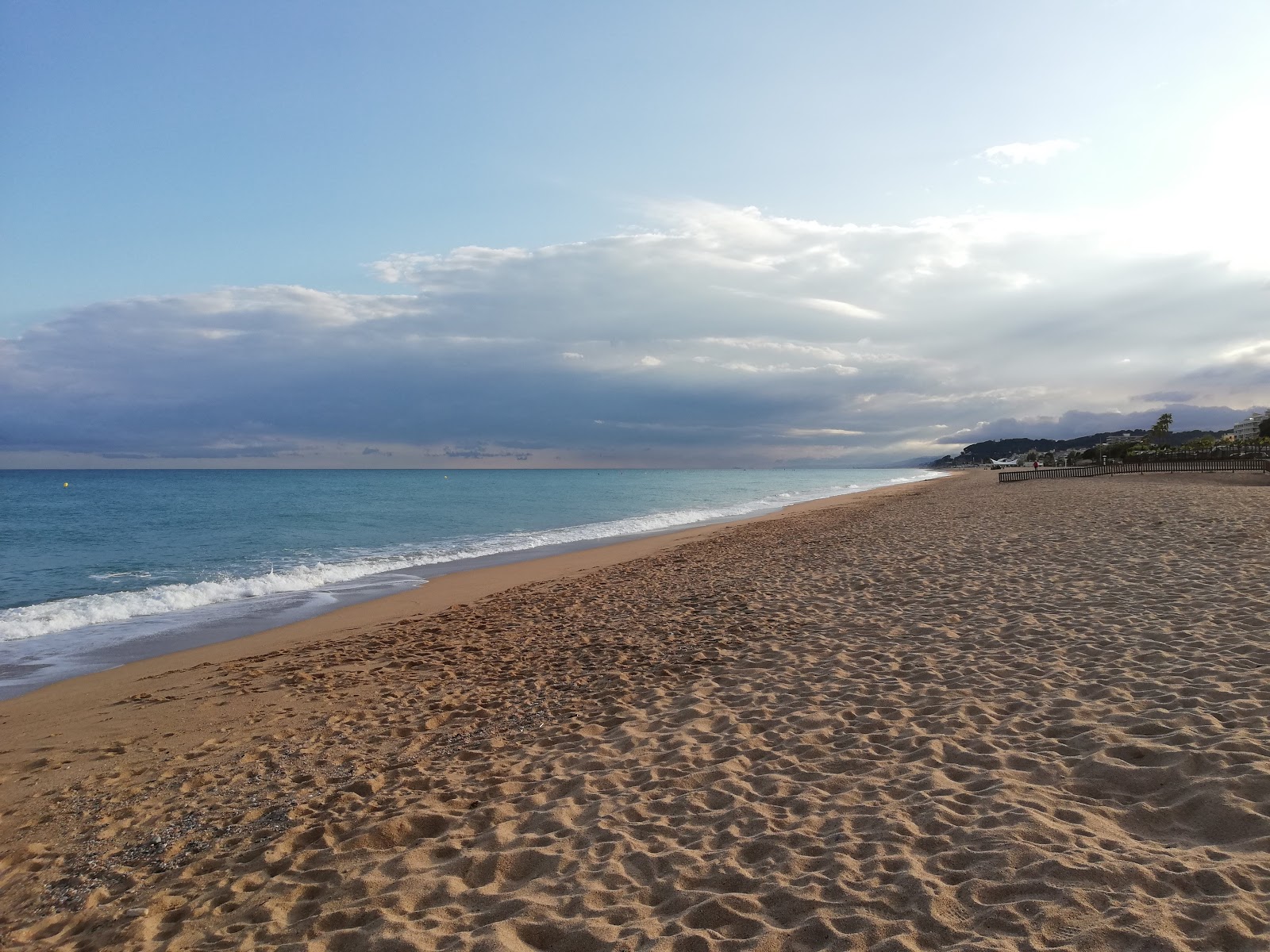 Fotografija Platja dels Gossos z svetel pesek površino