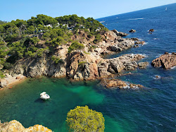 Photo de Cala dels Canyers avec une baie minuscule