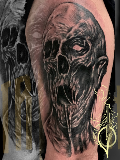 Explore female sleeve tattoos ideas, creative tattoo ideas in Springfield, available at Triumph Tattoo