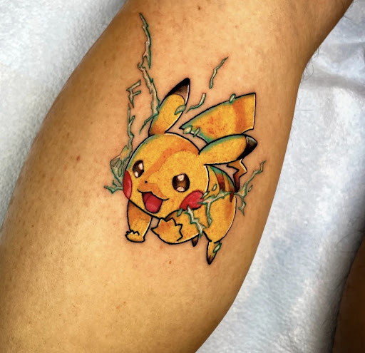 Explore love symbol tattoo ideas, creative tattoo ideas in Davenport, available at Fine Ink Studios Tattoos