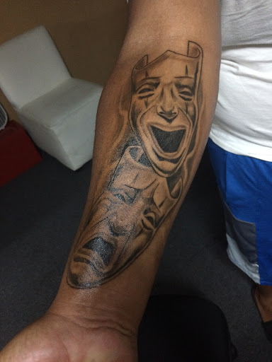 Explore patchy tattoo ideas, creative tattoo ideas in Houston, available at Ink Love Tattoos