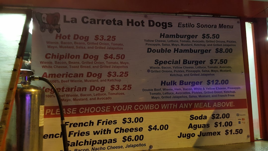 La Carreta Hot dogs Y Taqueria