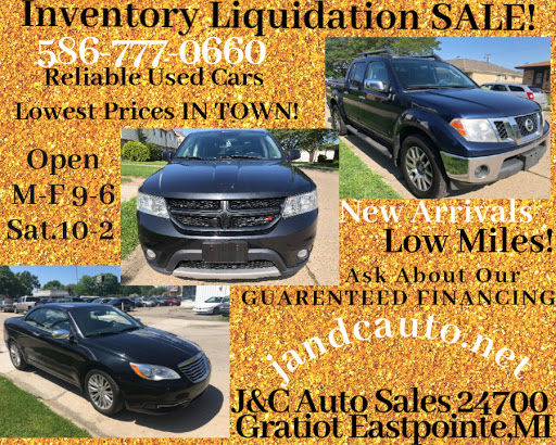 Used Car Dealer «J & C Auto Sales», reviews and photos, 24700 Gratiot Ave, Eastpointe, MI 48021, USA