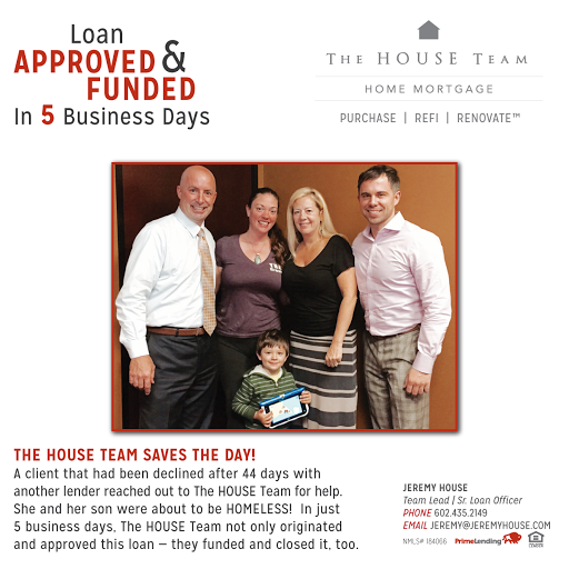 Mortgage Lender «HOUSE Team Home Loans | Jeremy House», reviews and photos