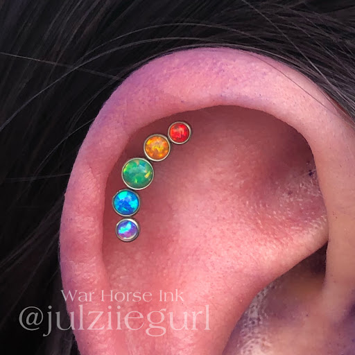 Explore hair stylist tattoo ideas, creative tattoo ideas in Kent, available at War Horse Ink