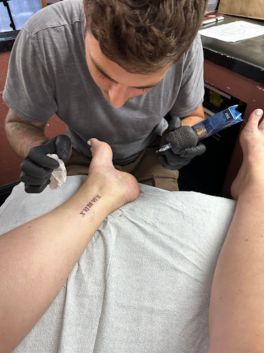 Explore infinity tattoo cover up ideas, creative tattoo ideas in Clearwater, available at Foolish Pride 2 Tattoo Co.