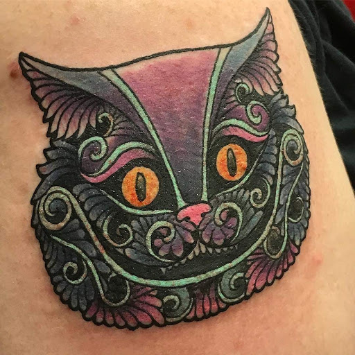 Explore swimming tattoo ideas, creative tattoo ideas in Powell, available at Against All Odds Tattoos and Piercings