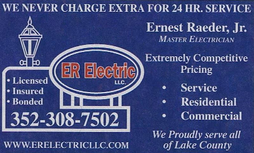 Electrician «E R Electric Llc», reviews and photos, 35937 Dawn Dr, Leesburg, FL 34788, USA