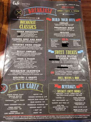 Cafe «Café Metro», reviews and photos, 901 Central Ave, Auburn, NE 68305, USA