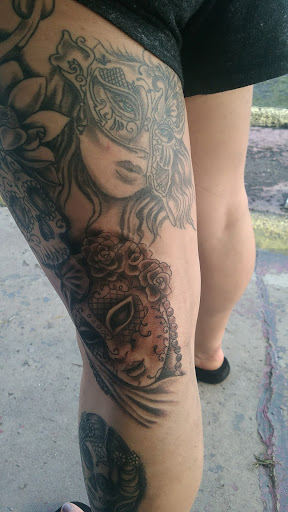 Explore black goddess tattoo ideas, creative tattoo ideas in Fort Oglethorpe, available at Wicked Eyes Tattoo Art Gallery