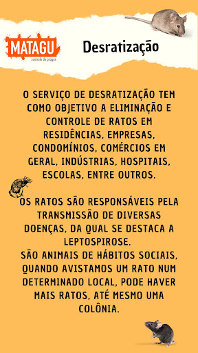 Logo da empresa - MATAGU - Controle de Pragas