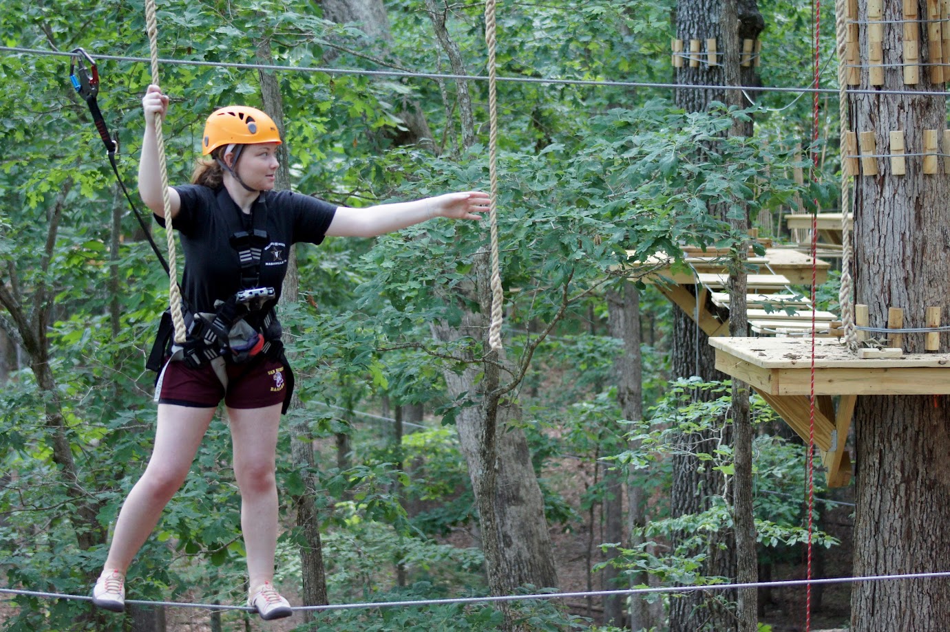 Canopy Challenge Course at Fall Creek Falls State Park