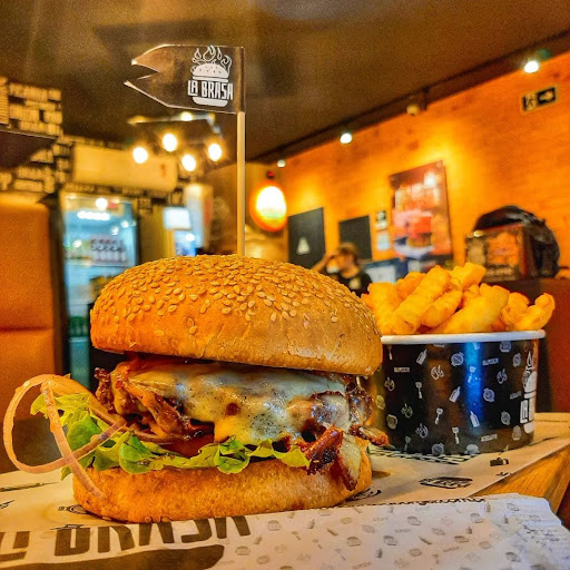 Logo da empresa - La Brasa Burger Santo André