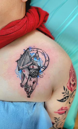 Explore george strait tattoo ideas, creative tattoo ideas in Benton, available at Spectrum Tattoo