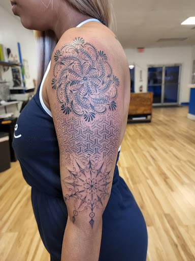 Explore awesome forearm tattoo ideas, creative tattoo ideas in Ocean Springs, available at Heart & Daggers Tattoo Studio LLC