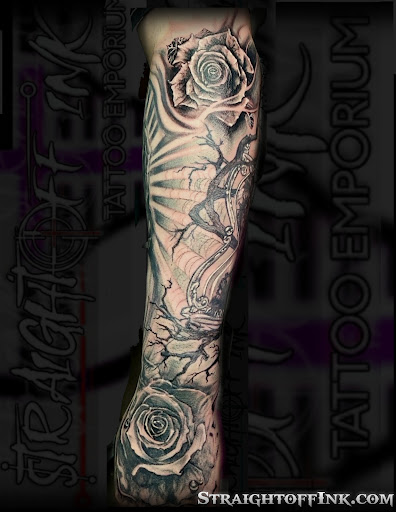 Explore tricep tattoo ideas for men, creative tattoo ideas in Lexington, available at Straightoff Ink Tattoo Emporium