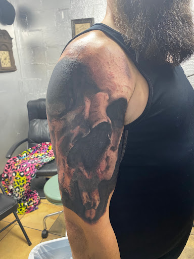 Explore spyro tattoo ideas, creative tattoo ideas in Valdosta, available at Acid Ink Tattoos