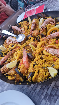 Paella du Auberge de la Vieille Castille Restaurant Commelle Vernay Roanne - n°10