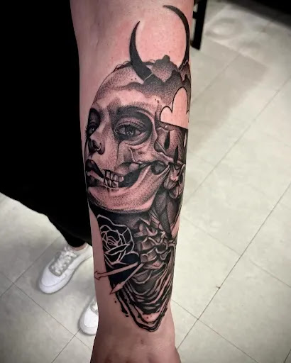 Explore healing symbol tattoo ideas, creative tattoo ideas in Ambler, available at Tattoo GalaxyAmbler Piercing & Custom Tattoos