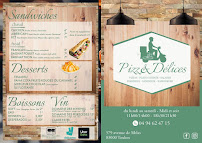 Menu / carte de Pizz& Délices à Toulon