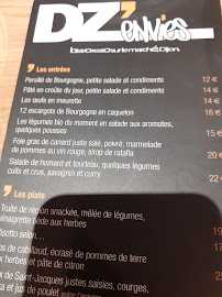 DZ’envies à Dijon menu