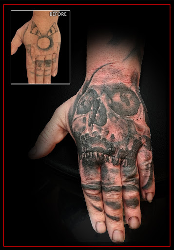 Explore deer head tattoo ideas, creative tattoo ideas in Omaha, available at Eternal Tattoo & Body Piercing - Omaha