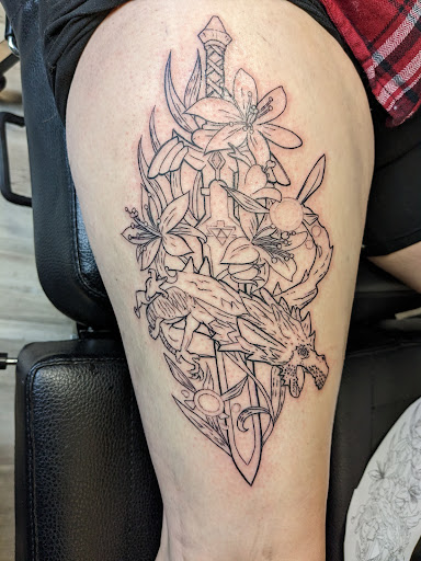 Explore tattoo ideas for pets, creative tattoo ideas in East Rochester, available at Spice City Tattoo