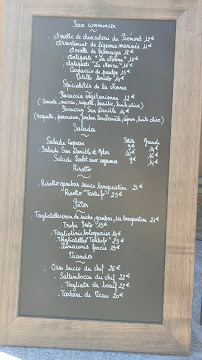 Restaurant italien NONNÀ à Les Rousses (la carte)