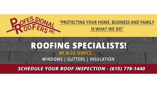Roofing Contractor «Professional Roofers, Inc.», reviews and photos, 321 Billingsly Ct #13, Franklin, TN 37067, USA