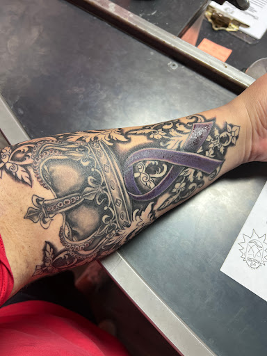 Explore tattoo ideas panther, creative tattoo ideas in Peoria, available at Top Rocker Tattoo